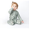 Stay Sharp Bamboo Pajama Convertible Footie Romper - Footie Pajamas - 4