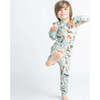 Dogs Bark Two-Piece Bamboo Long Sleeve Kids Pajama Pants Set - Pajamas - 3
