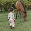 On the Farm Bamboo Convertible Baby Pajama - Footie Pajamas - 4