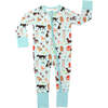 Dogs Bark Bamboo Convertible Baby Pajamas - Footie Pajamas - 1 - thumbnail