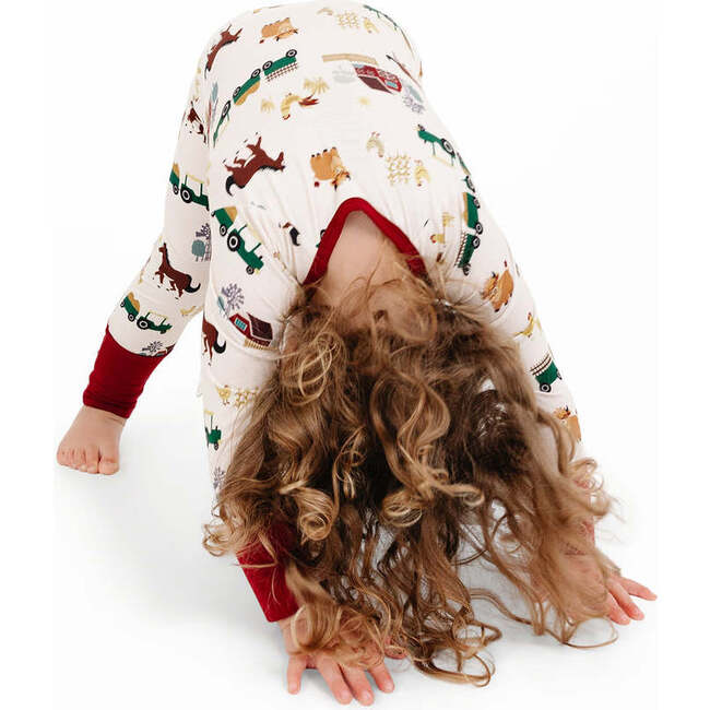 On the Farm Bamboo Convertible Baby Pajama - Footie Pajamas - 6