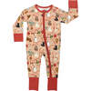 Cats Meow Bamboo Convertible Baby Pajamas - Footie Pajamas - 1 - thumbnail