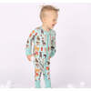 Dogs Bark Bamboo Convertible Baby Pajamas - Footie Pajamas - 3