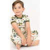 In the Woods Two-Piece Bamboo Short Sleeve Kids Pajama Pants Set - Pajamas - 6