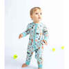 Dogs Bark Bamboo Convertible Baby Pajamas - Footie Pajamas - 4