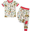 Arthur™ Back to School Bamboo Short Sleeve Kids Pajama Pants Set - Pajamas - 1 - thumbnail