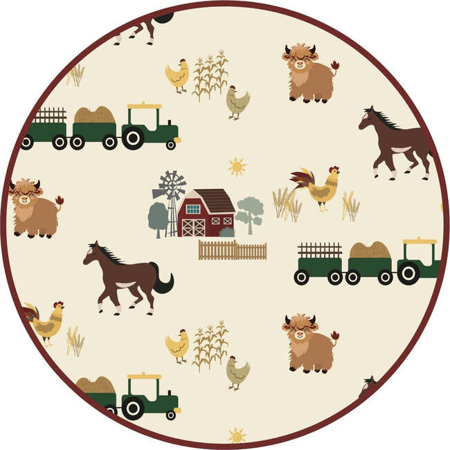 On the Farm Bamboo Convertible Baby Pajama - Footie Pajamas - 7