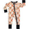 Boo-Tastic Glow-in-the-Dark Halloween Bamboo Convertible Baby Pajamas - Footie Pajamas - 1 - thumbnail