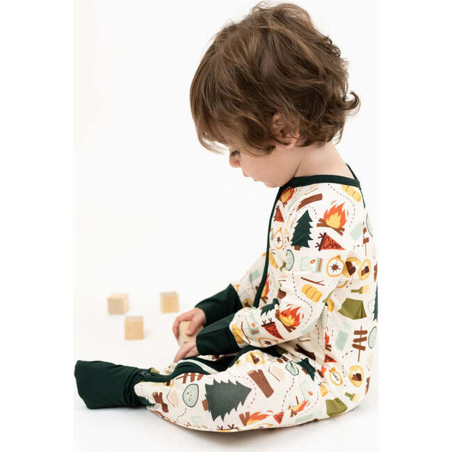 Camp Emerson Bamboo Convertible Baby Pajamas - Footie Pajamas - 3