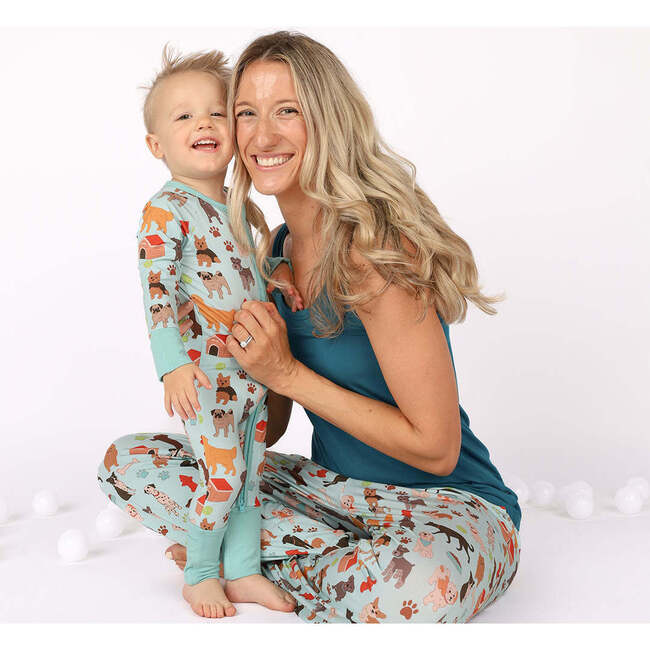 Dogs Bark Bamboo Convertible Baby Pajamas - Footie Pajamas - 5