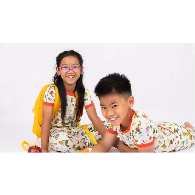 Arthur™ Back to School Bamboo Short Sleeve Kids Pajama Pants Set - Pajamas - 2