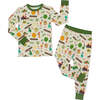 All Aboard the Dinosaur Train Bamboo Long Sleeve Kids Pajama Pants Set - Pajamas - 1 - thumbnail
