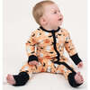 Boo-Tastic Glow-in-the-Dark Halloween Bamboo Convertible Baby Pajamas - Footie Pajamas - 2