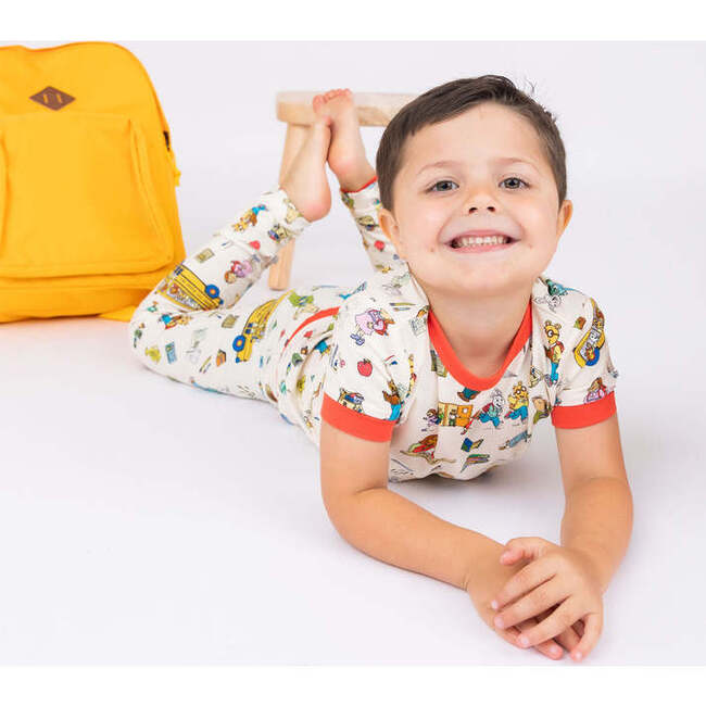 Arthur™ Back to School Bamboo Short Sleeve Kids Pajama Pants Set - Pajamas - 3