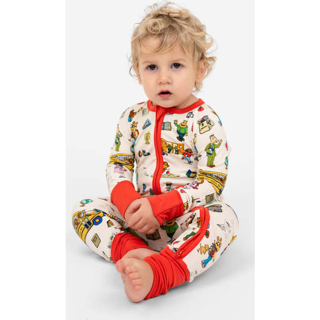 Arthur™ Back to School Bamboo Convertible Baby Pajamas - Footie Pajamas - 4