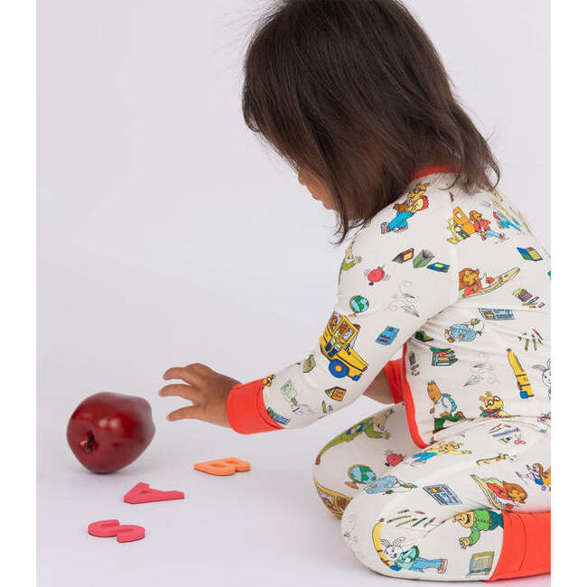 Arthur™ Back to School Bamboo Convertible Baby Pajamas - Footie Pajamas - 5