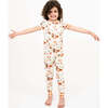 Cozy Cottage Bamboo Short Sleeve Kids Pajama Pants Set - Pajamas - 6