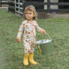 Cozy Cottage Bamboo Convertible Baby Pajamas - Footie Pajamas - 4