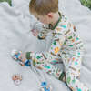 All Aboard the Dinosaur Train Bamboo Long Sleeve Kids Pajama Pants Set - Pajamas - 4