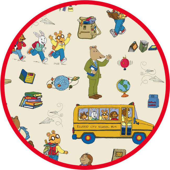 Arthur™ Back to School Bamboo Convertible Baby Pajamas - Footie Pajamas - 7