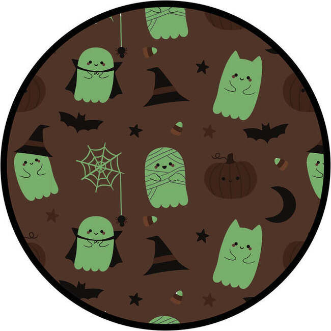 Boo-Tastic Glow-in-the-Dark Halloween Bamboo Convertible Baby Pajamas - Footie Pajamas - 6