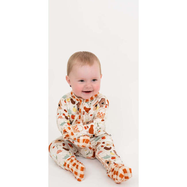 Cozy Cottage Bamboo Convertible Baby Pajamas - Footie Pajamas - 5