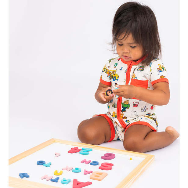 Arthur™ Back to School Bamboo Baby Shortie Romper - Rompers - 5