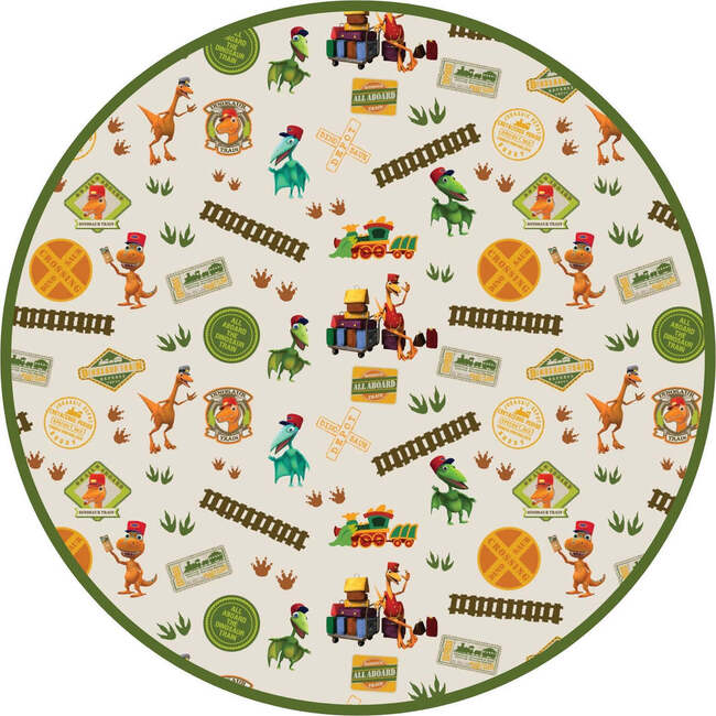 All Aboard the Dinosaur Train Bamboo Long Sleeve Kids Pajama Pants Set - Pajamas - 7