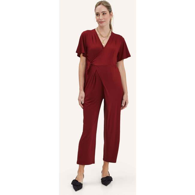 Lucia Jumpsuit, Claret