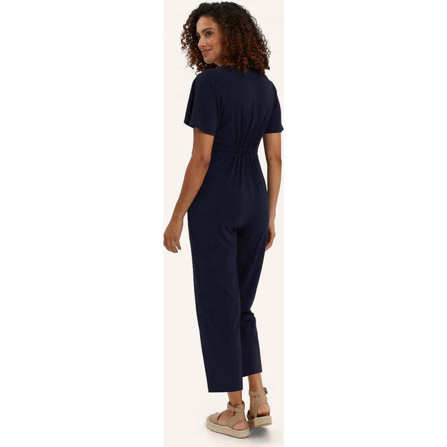 Lucia Jumpsuit, Navy - Jumpsuits - 4