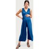 Francesca, Marine Blue - Jumpsuits - 1 - thumbnail