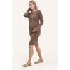 Hudson Dress, Taupe - Dresses - 2