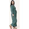 Alma Nursing Jumpsuit, Eucalyptus - Jumpsuits - 2