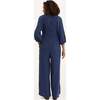 Alma Nursing Jumpsuit, Navy - Jumpsuits - 3