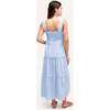 Emma During + After Maxi Tank Dress, Sky Stripe - Dresses - 3