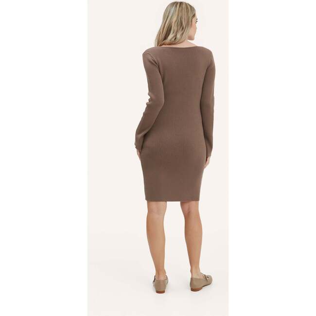 Hudson Dress, Taupe - Dresses - 3