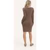 Hudson Dress, Taupe - Dresses - 3