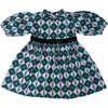 Nutcracker Checks Puff Sleeve Dress - Dresses - 1 - thumbnail