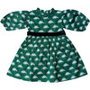 Santasaurus Puff Sleeve Dress - Dresses - 1 - thumbnail