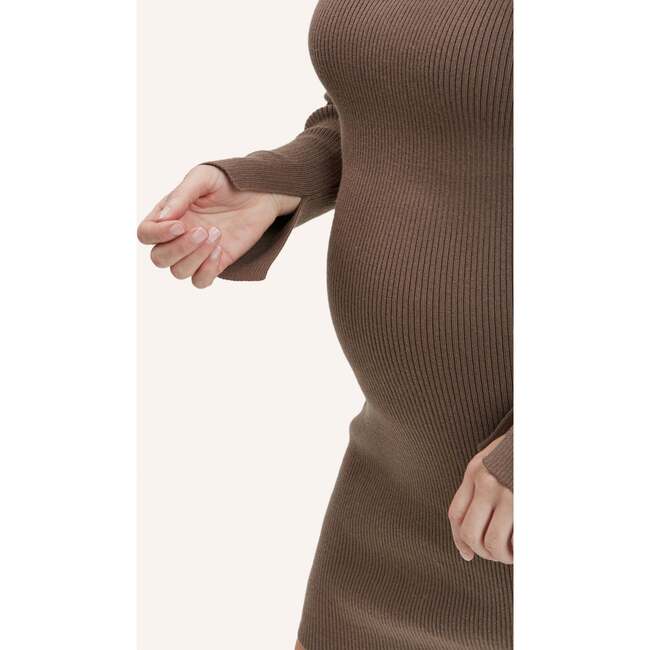 Hudson Dress, Taupe - Dresses - 4