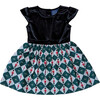 Nutcracker Checks Mixed Media Dress - Dresses - 1 - thumbnail