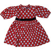 Holiday Presents Puff Sleeve Dress - Dresses - 1 - thumbnail