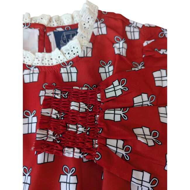 Holiday Presents Tiered Tween Long Sleeves Dress - Dresses - 2
