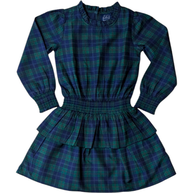 Holiday Plaid Tiered Tween Long Sleeves