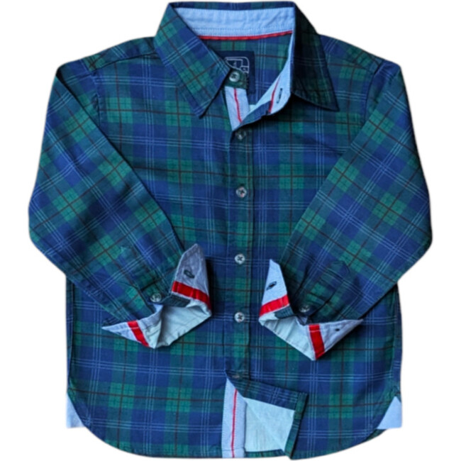 Holiday Plaid Shirt in Long Sleeves