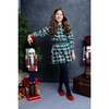 Nutcracker Checks Tiered Tween Long Sleeves Dress - Dresses - 2