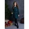 Holiday Plaid Tiered Tween Long Sleeves - Dresses - 2
