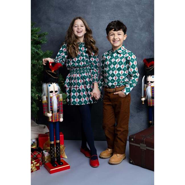 Nutcracker Checks Shirt in Long Sleeves - Button Downs - 3