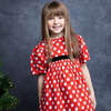 Holiday Presents Puff Sleeve Dress - Dresses - 2