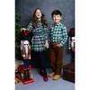 Nutcracker Checks Tiered Tween Long Sleeves Dress - Dresses - 3